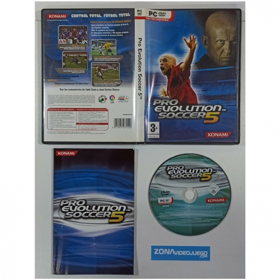 Pro evolution soccer 5, Pc dvd-rom