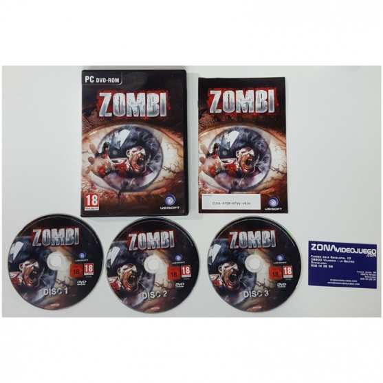 Zombi, Pc Dvd-Rom