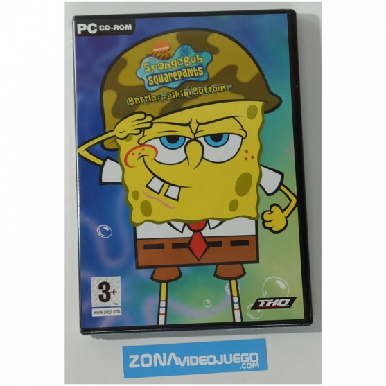Spongebob Battle for Bikini (Bob Esponja), Pc Cd-Rom