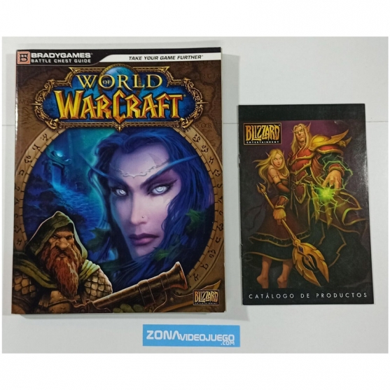 Guía Manual World of Warcraft, Bradygames Battle Chest Guide. Con catalogo