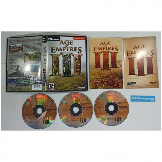 Age Of Empires III, Pc Cd-Rom