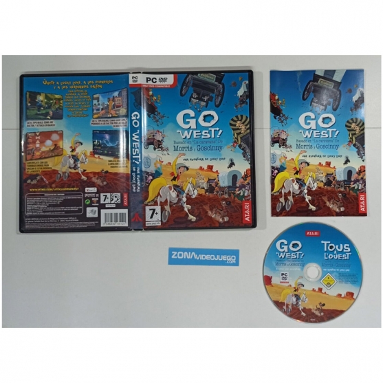 Go West! una aventura de Lucky Luke, Pc DVD-Rom