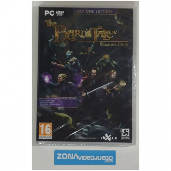 The Bard's Tale IV Barrows Deep Day One Edition Pc Dvd-Rom