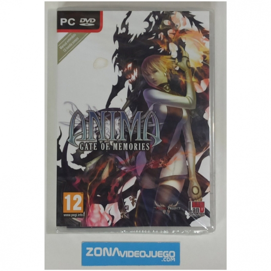 Anima Gate Of Memories, Pc Dvd-Rom