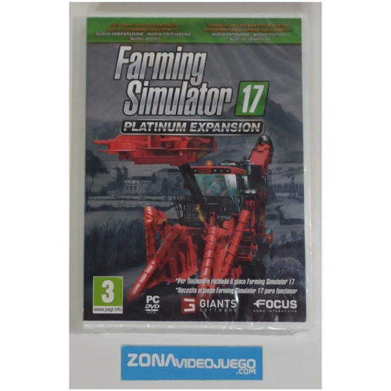 Farming Simulator 17 Platinum Expansion, Pc Dvd-Rom