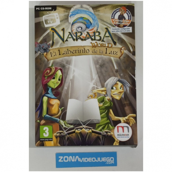 Naraba World El Laberinto de la Luz, Pc Cd-Rom