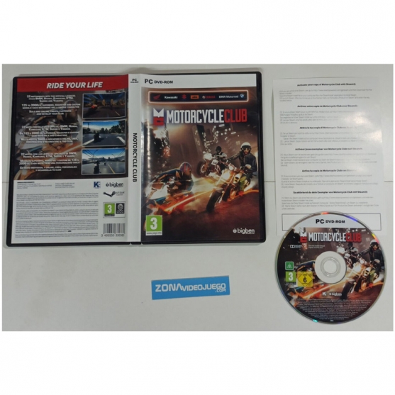 Motorcycle Club, Pc dvd-Rom