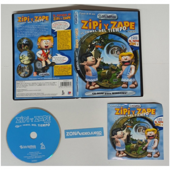Zipi y Zape el tonel del tiempo, Pc cd-Rom