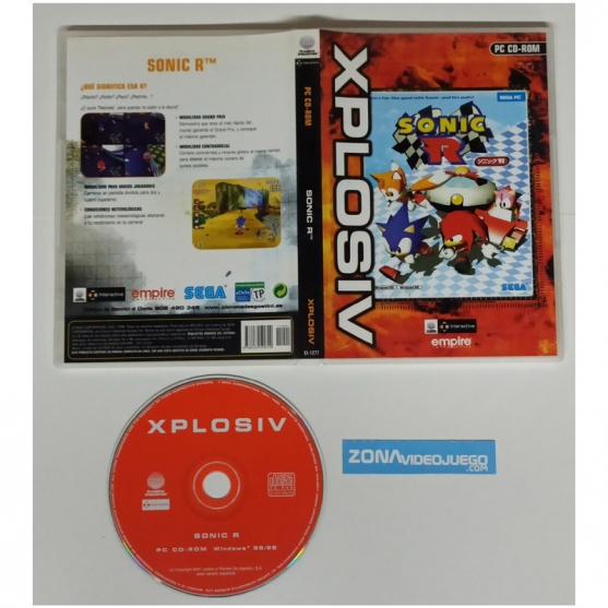 Sonic R, Pc cd-Rom