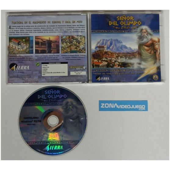 Señor del Olimpo Zeus, Pc cd-Rom