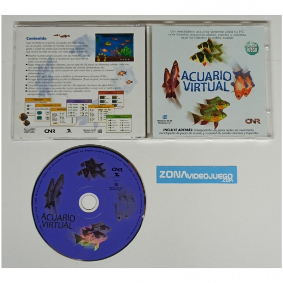 Acuario Virtual, Pc cd-Rom