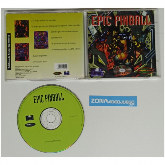 Epic Pinball, Pc cd-Rom