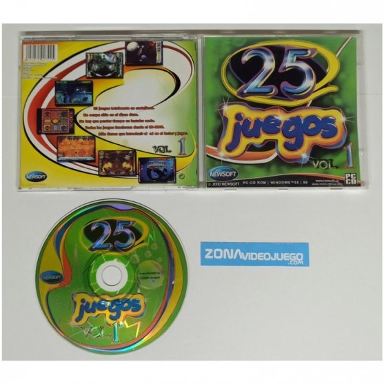 25 juegos Vol.1, Pc cd-Rom