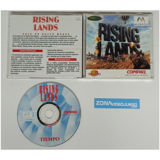 Rising Lands, Pc Cd-Rom
