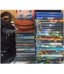 Lote Auriculares, Juegos rallados o rotos. SIN GARANTIA, PARA PIEZAS