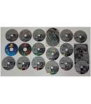 Lote Auriculares, Juegos rallados o rotos. SIN GARANTIA, PARA PIEZAS