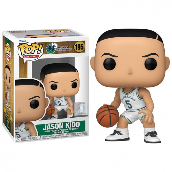 Pop! Basketball Jason Kidd 195 NBA Dallas Mavericks Hardwood Classics