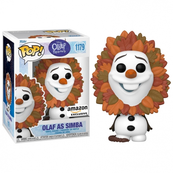 Pop! Olaf as Simba 1179 Disney Olaf Presents
