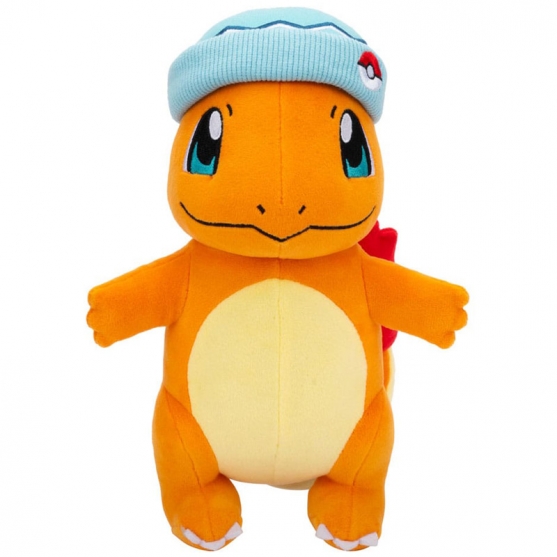 Peluche Pokémon Charizard con Gorro 22 cm