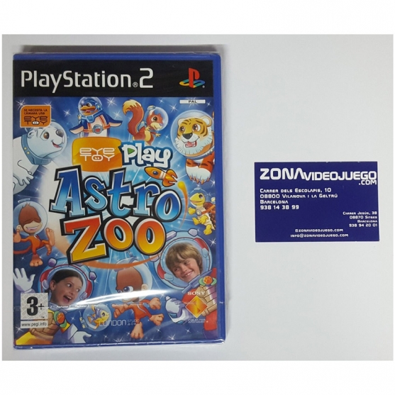 EYE TOY PLAY ASTRO ZOO, PLAYSTATION 2, PAL-ESP