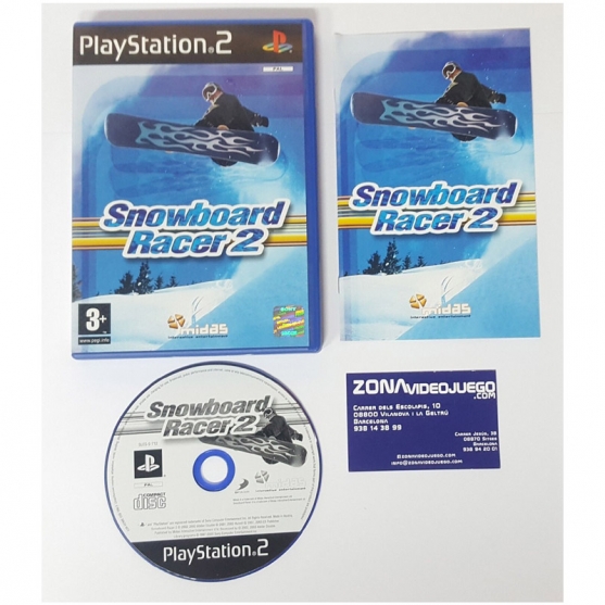 SNOWBOARD RACER 2, PLAYSTATION 2, PAL-ESP