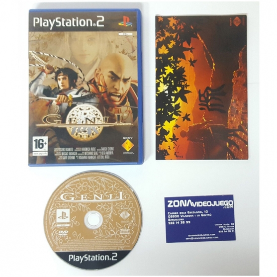 GENJI, PLAYSTATION 2, PAL-ESP