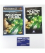 CAJA Y MANUAL, TOM CLANCY'S SPLINTER CELL CHAOS THEORY, PLAYSTATION 2, SIN JUEGO