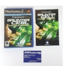 CAJA Y MANUAL, TOM CLANCY'S SPLINTER CELL CHAOS THEORY, PLAYSTATION 2, SIN JUEGO