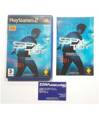 CAJA Y MANUAL, SPY TOY, PLAYSTATION 2, SIN JUEGO