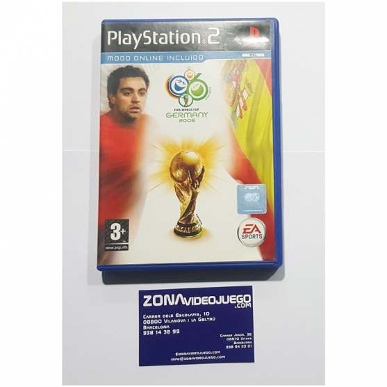 CAJA VACIA, COPA MUNDIAL DE LA FIFA 2006, PLAYSTATION 2, SIN JUEGO