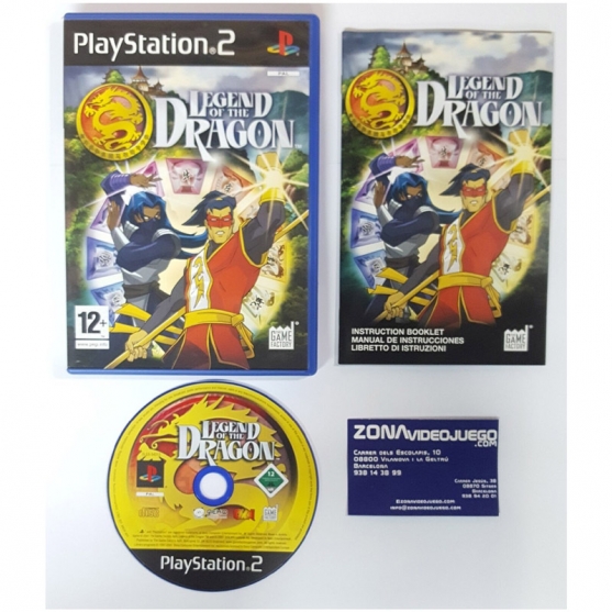 Legend of the Dragon, Playstation 2, PAL-EUR