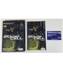 Caja y Manual, Splinter Cell, PLAYSTATION 2, PAL-ESP, SIN JUEGO