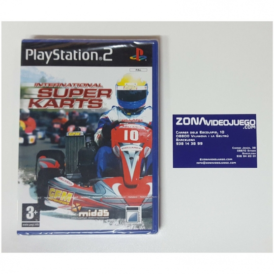 International Super Karts, PLAYSTATION 2, PAL-ESP