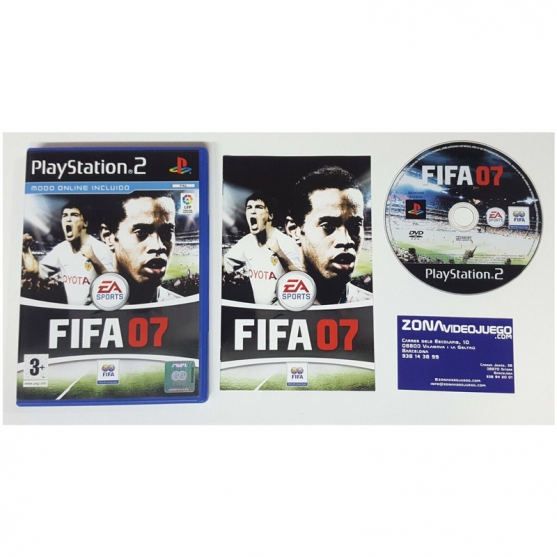 Fifa 07, Playstation 2, PAL-ESP