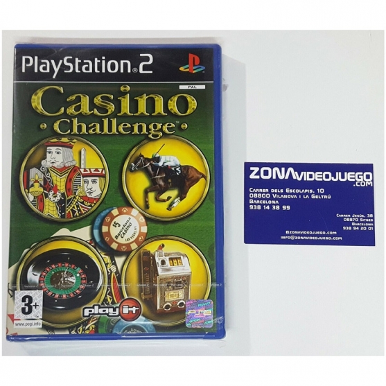Casino Challenge, Playstation 2, Pal-Esp
