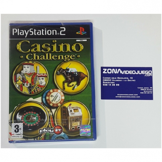Casino Challenge, Playstation 2, Pal-Esp