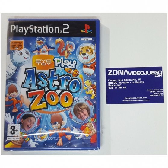 Eye Toy Play Astro Zoo, Playstation 2, Pal-Esp