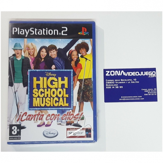 Disney High School Musical, Playstation 2, Pal-Esp