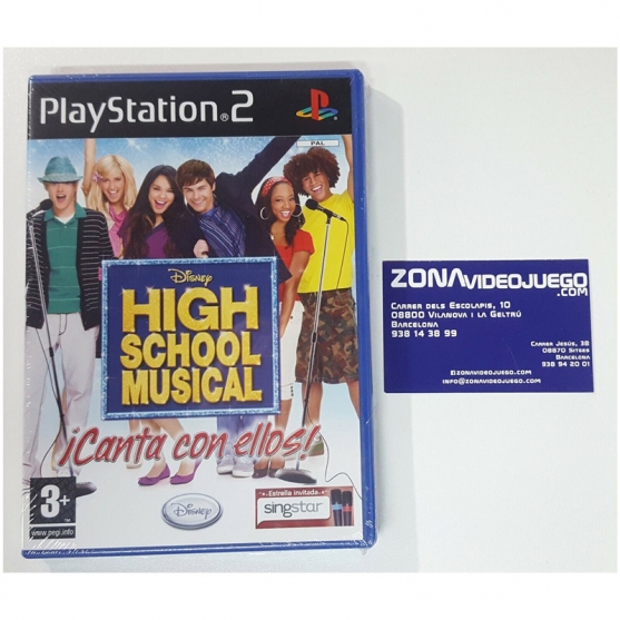 Disney High School Musical, Playstation 2, Pal-Esp