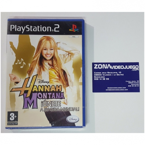 Hannah Montana Unete a su gira mundial, Playstation 2, Pal-Esp