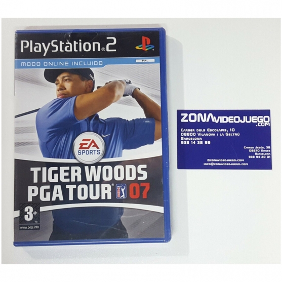 Tiger Woods Pga Tour 07, Playstation 2, Pal-Esp