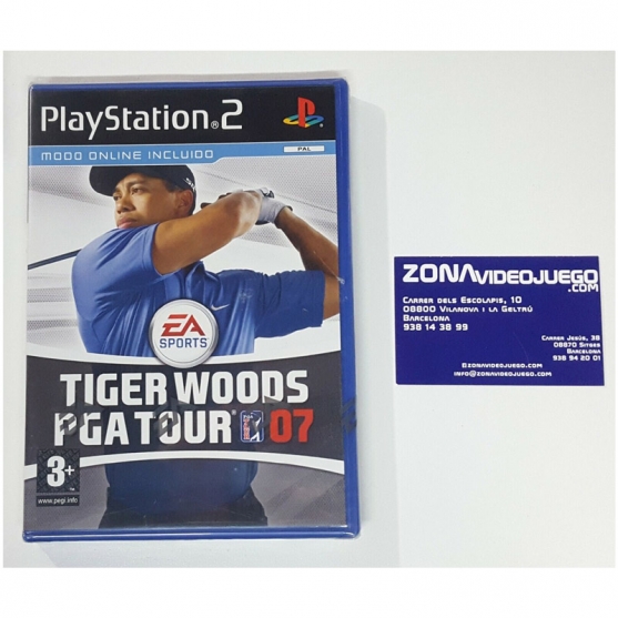Tiger Woods Pga Tour 07, Playstation 2, Pal-Esp