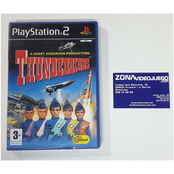 Thunderbirds, Playstation 2, Pal-Esp