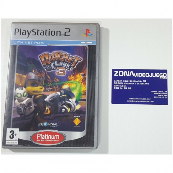 Caja Vacia Ratchet & Clank 3, Playstation 2