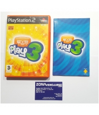 CAJA Y MANUAL EYE TOY PLAY 3, PLAYSTATION 2, PAL-ESP, SIN JUEGO