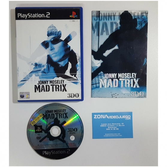 Johny Moseley Mad Trix, Sony Playstation 2, Pal-Esp