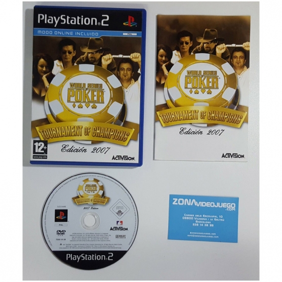 World Series of Poker Tournament of Champions 2007, Sony Playstation 2, Pal-Esp
