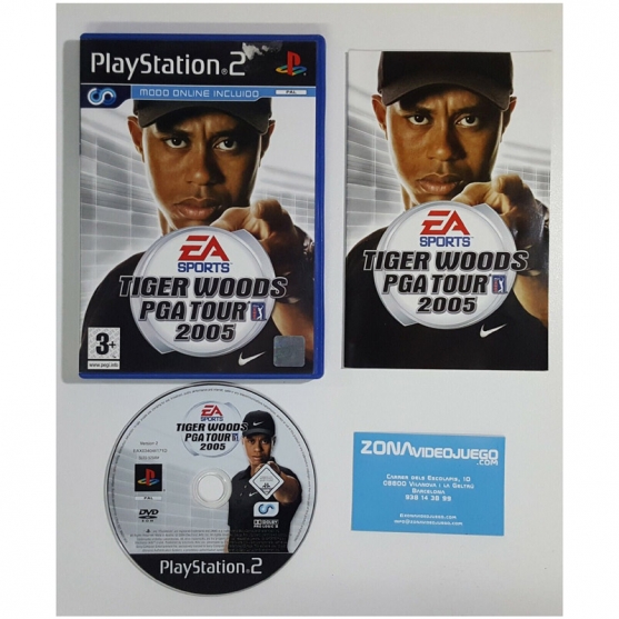 Tiger Woods Pga Tour 2005, Sony Playstation 2, Pal-Esp
