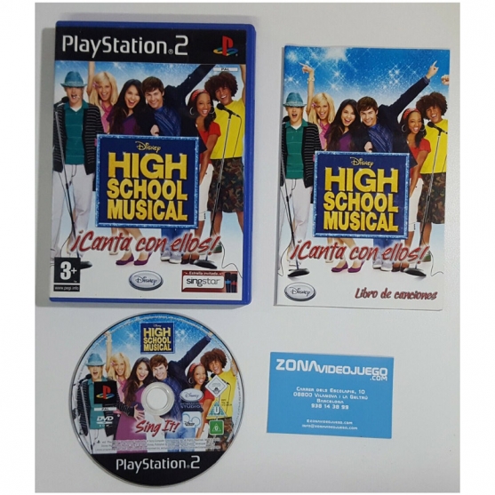 Disney High School Musical Canta con ellos!, Sony Playstation 2, Pal-Esp