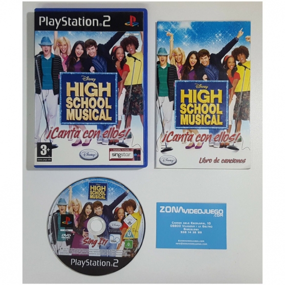 Disney High School Musical Canta con ellos!, Sony Playstation 2, Pal-Esp